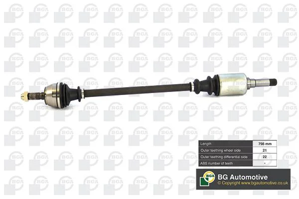 Drive Shaft BGA DS1405R