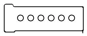 Gasket Set, cylinder head cover BGA RK6339