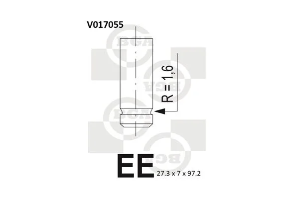 Exhaust Valve BGA V017055