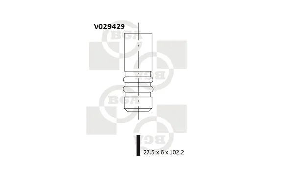 Exhaust Valve BGA V029429