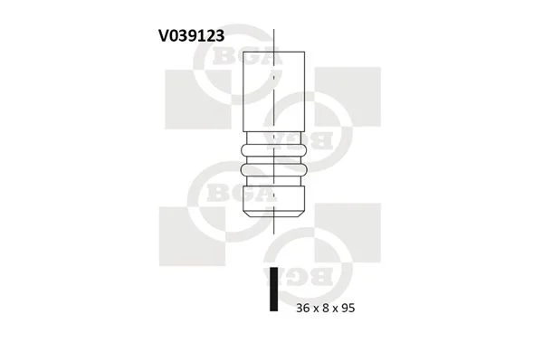 Intake Valve BGA V039123