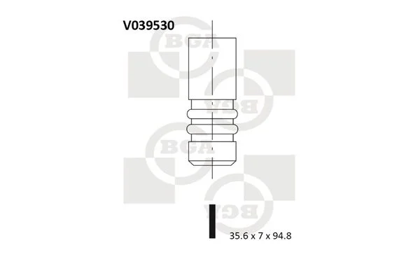 Intake Valve BGA V039530