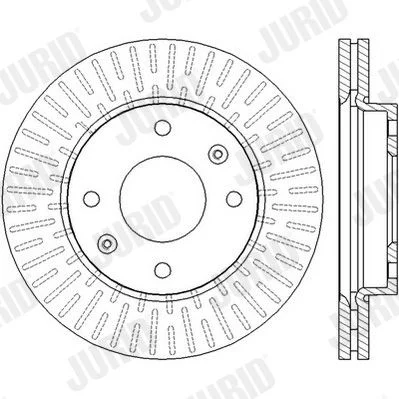 Brake Disc JURID 562459JC