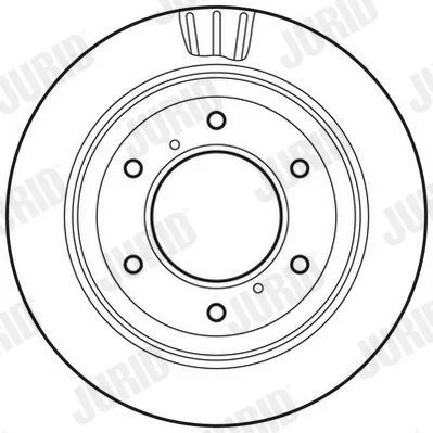 Brake Disc JURID 562777JC