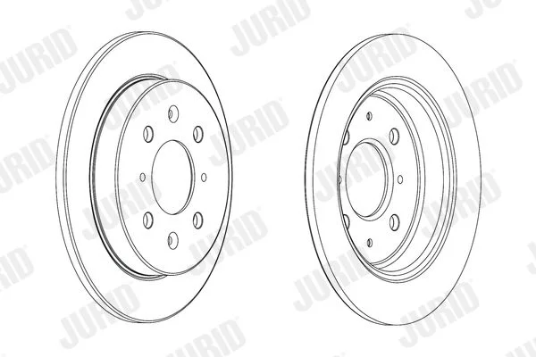 Brake Disc JURID 562851JC