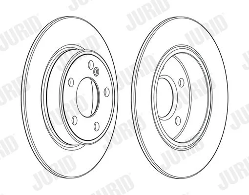 Brake Disc JURID 562995JC