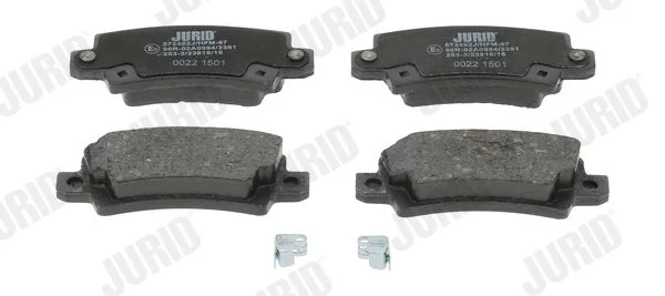 Conjunto de pastilhas de travão de disco JURID 572492J
