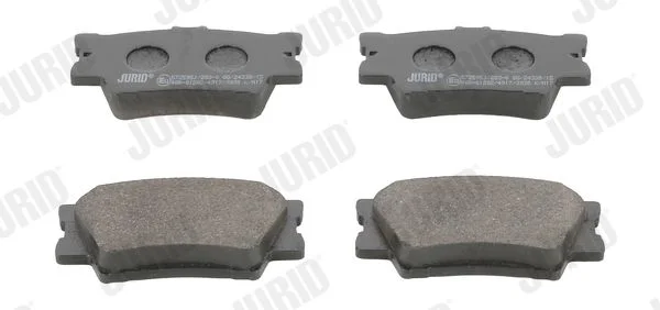 Conjunto de pastilhas de travão de disco JURID 572595J