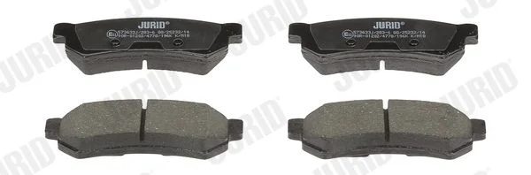 Conjunto de pastilhas de travão de disco JURID 573633J