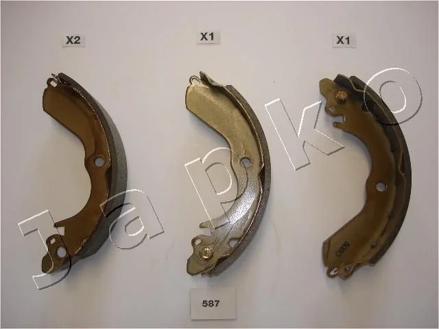 Conjunto de pastilhas de travão JAPKO 55587