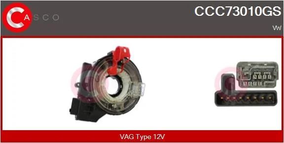 Clock Spring, airbag casco CCC73010GS