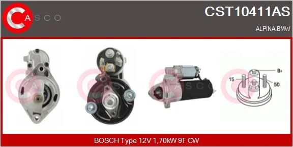 Starter casco CST10411AS