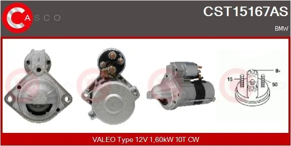 2 casco CST15167AS
