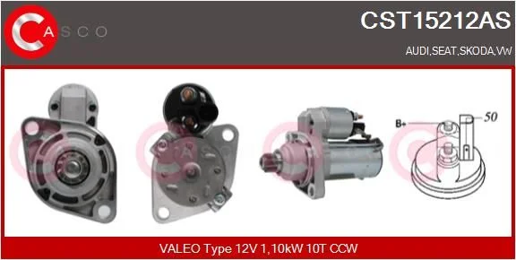 Starteris CASCO CST15212AS
