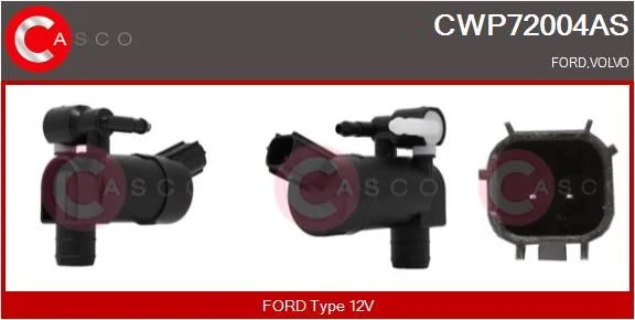 Vandens siurblys, priekinio stiklo plovimas CASCO CWP72004AS