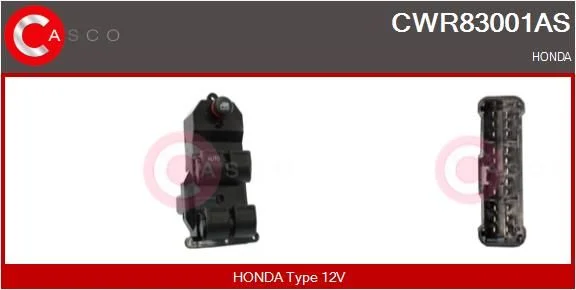 Switch, window regulator casco CWR83001AS