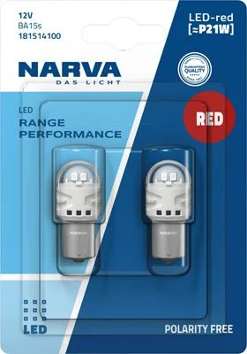 Lâmpada, luz de travão NARVA 181514100