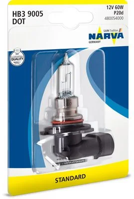 Lâmpada, farol de busca NARVA 480054000