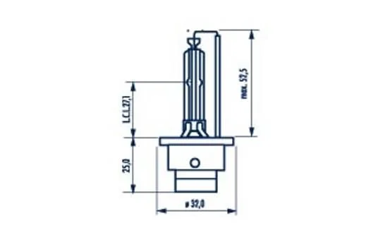 Lâmpada, farol de busca NARVA 840423000
