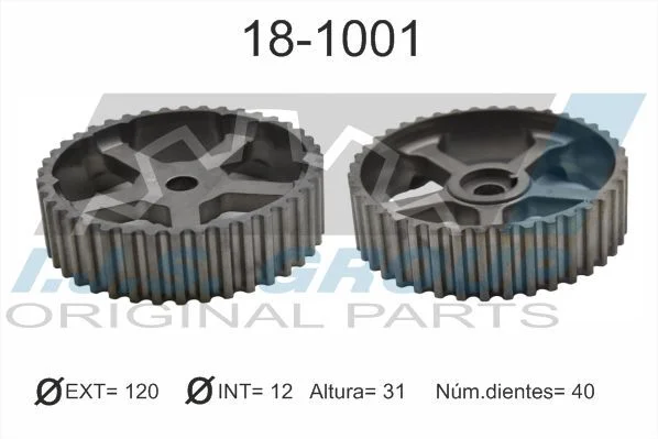 Engrenagem/Roda Dentada, árvore de cames IJS GROUP 18-1001