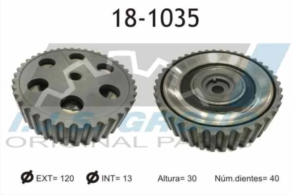 Engrenagem/Roda Dentada, árvore de cames IJS GROUP 18-1035