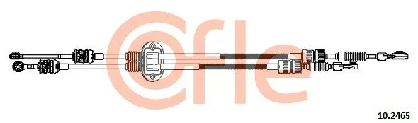 Cable Pull, manual transmission COFLE 10.2465