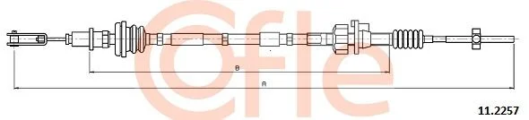 Cable Pull, clutch control COFLE 92.11.2257