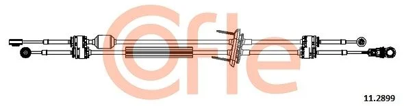 Cable Pull, manual transmission COFLE 92.11.2899