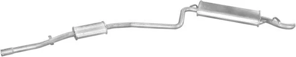 Rear Muffler POLMO 07.175