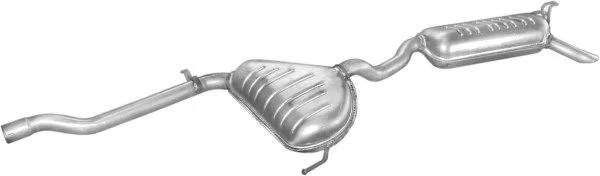 Repair Pipe, catalytic converter POLMO 07.26