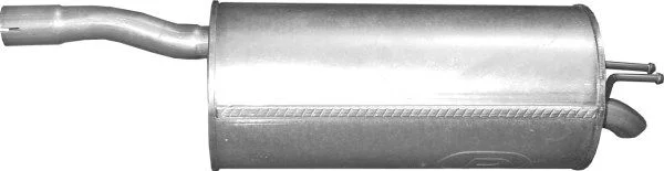 Rear Muffler POLMO 07.453