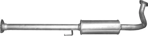 Centre Muffler POLMO 09.09