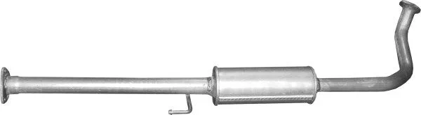 Centre Muffler POLMO 09.15