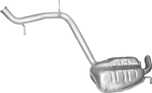Rear Muffler POLMO 13.52