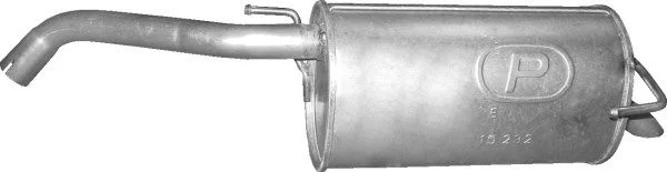 Rear Muffler POLMO 15.232