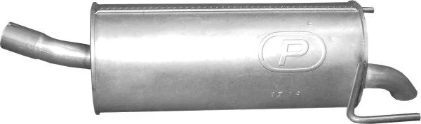 Rear Muffler POLMO 17.14