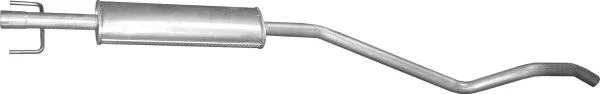 Centre Muffler POLMO 17.63