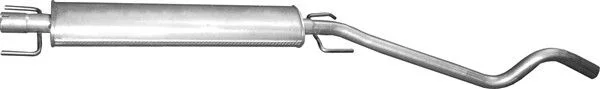 Centre Muffler POLMO 17.64