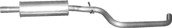 Centre Muffler POLMO 24.71