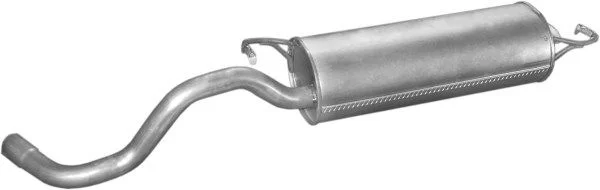 Rear Muffler POLMO 30.244