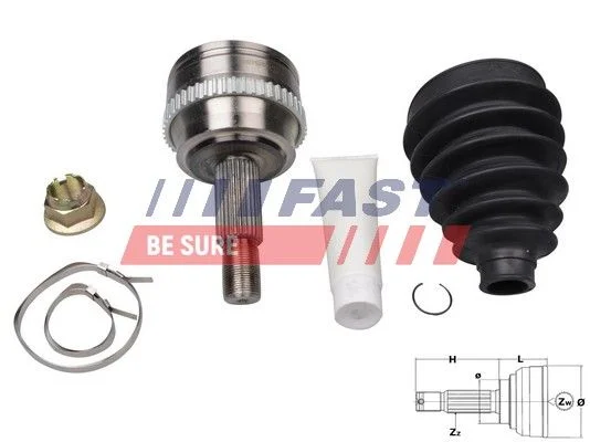 Joint Kit, drive shaft FAST FT25092K