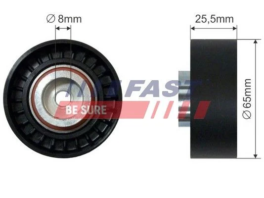 Tensor da correia de distribuição FAST FT44537