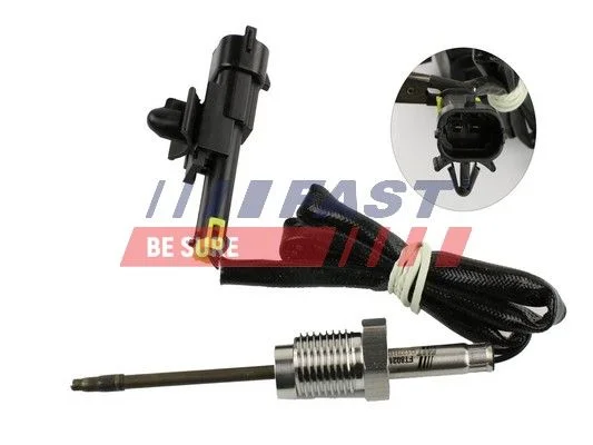 Sensor, temperatura dos gases de escape FAST FT80215