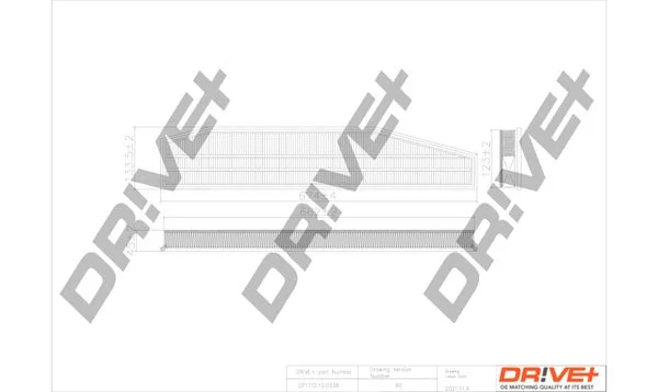 Air Filter Dr!ve+ DP1110.10.0338