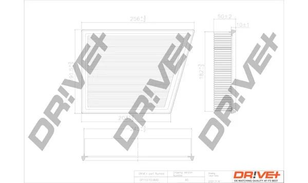 Air Filter Dr!ve+ DP1110.10.0692