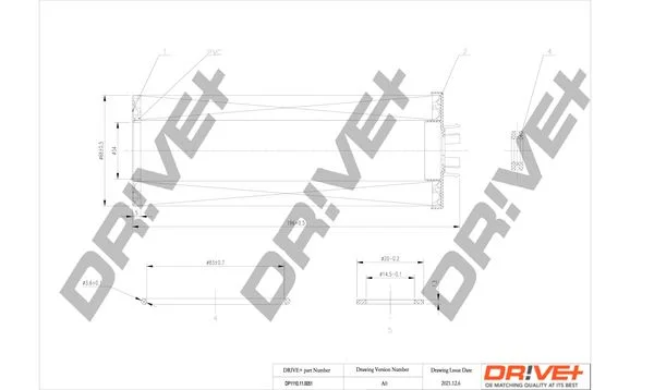 Oil Filter Dr!ve+ DP1110.11.0051