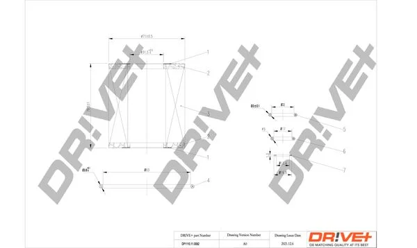 Oil Filter Dr!ve+ DP1110.11.0082