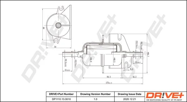 Fuel Filter Dr!ve+ DP1110.13.0010