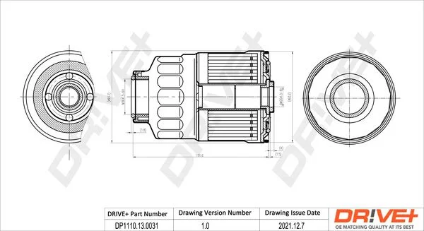 Fuel Filter Dr!ve+ DP1110.13.0031
