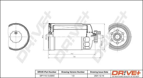 Fuel Filter Dr!ve+ DP1110.13.0043
